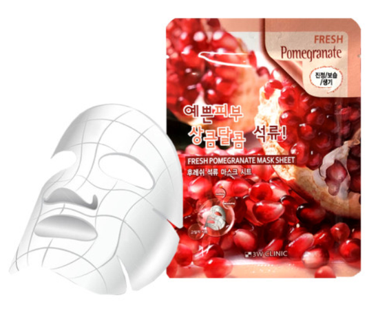 3W Clinic Fresh Pomegranate Mask Sheet 23ml
