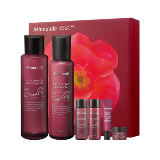 MAMONDE Age Control Skin Softener Softener 200ml+Emulsion 150ml+Gift(Softener 25ml+Emulsion 25ml+Cream 15ml+Eye Cream 10ml)
