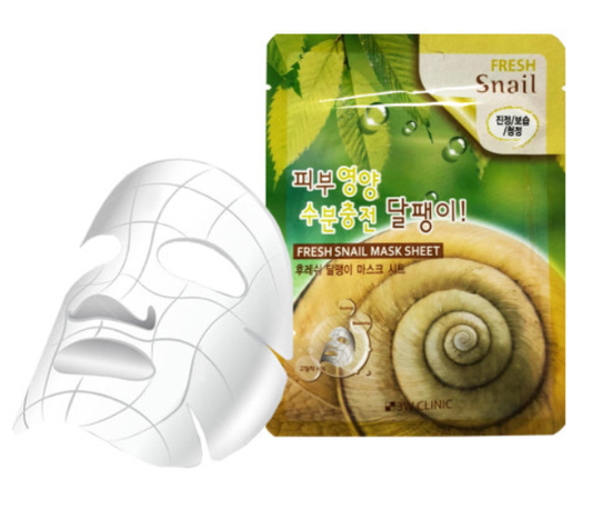 3W Clinic Fresh Snail Mask Sheet 23ml
