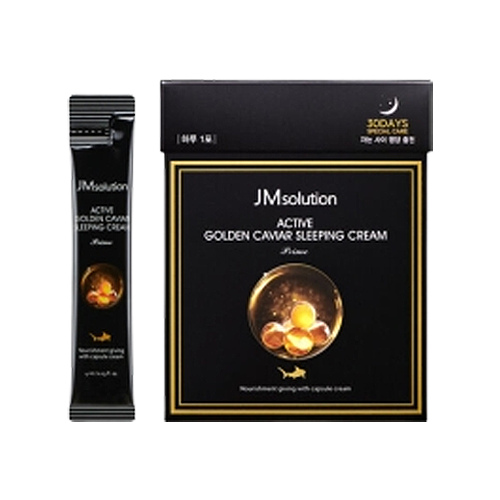 JMsolution Active Golden Caviar Sleeping Cream Prime 4ml*30ea