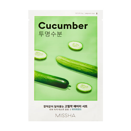 MISSHA AIRY FIT SHEET MASK [CUCUMBER]