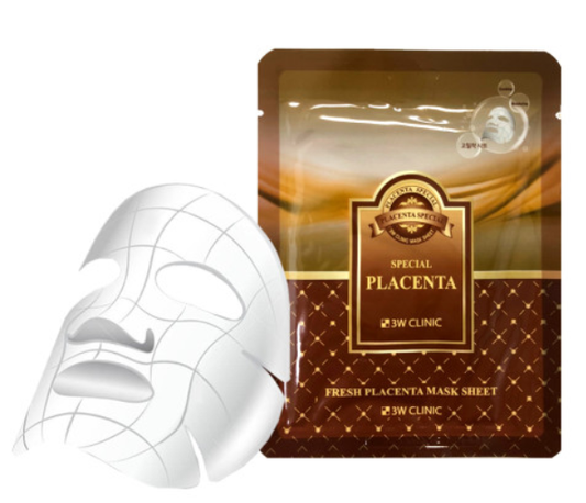 3W Clinic Fresh Placenta Mask Sheet 23ml