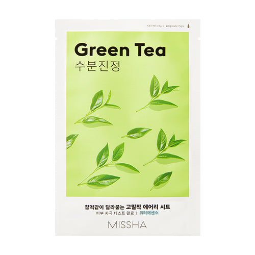 MISSHA AIRY FIT SHEET MASK [GREEN TEA]