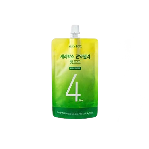 SERY BOX Konjac Jelly Green Grape (150g x 10packs)