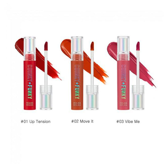 HOLIKA HOLIKA Leather Fit Lip Lacquer  01 UP TENSION 4.2g