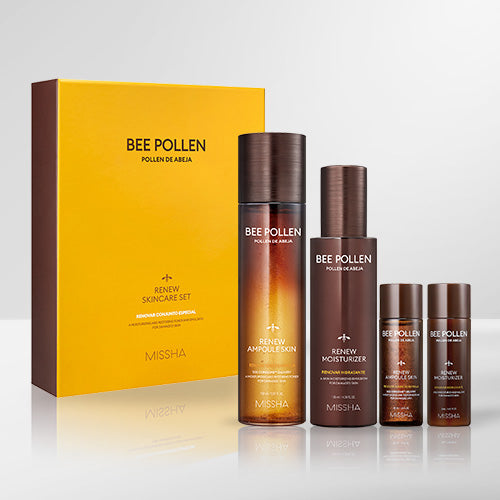BEE POLLEN RENEW SKINCARE SET(SKIN+LOTION) 360ML