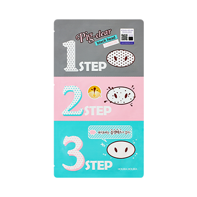Pignose clear black head 3step kit