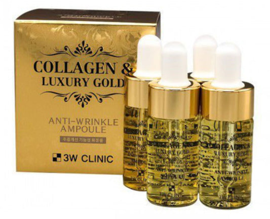 COLLAGEN & LUXURY GOLD ANTI-WRINKLE AMPOULE (4P) 13ml*4EA