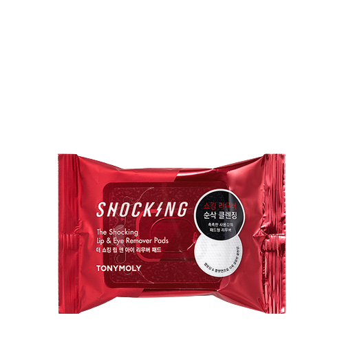 THE SHOCKING LIP & EYE REMOVER PADS 55g(30ea)