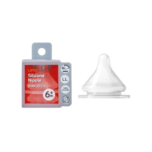 UPIS) Silicone Nipple LL 2counts
