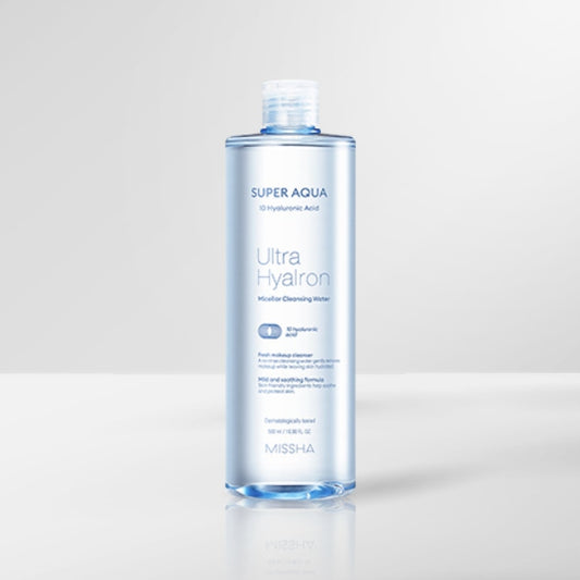 SUPER AQUA ULTRA HYALRON MICELLAR CLEANSING WATER 500ML
