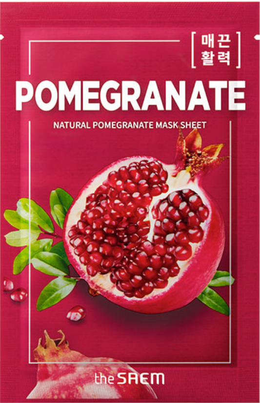 Natural Pomegranate Mask Sheet 21ml