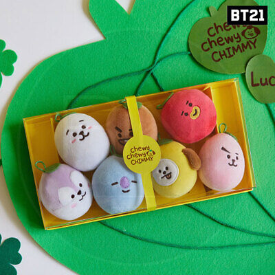 BT21 CHEWY CHEWY CHIMMY BEADS CHIMMY GLUTINOUS RICE CAKE DOLL SET