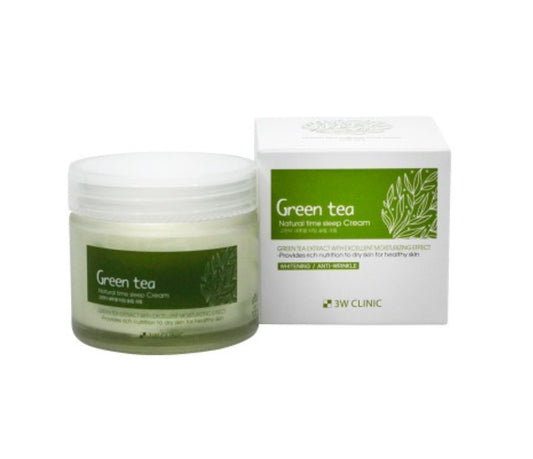GREEN TEA NATURAL TIME SLEEP CREAM 70g