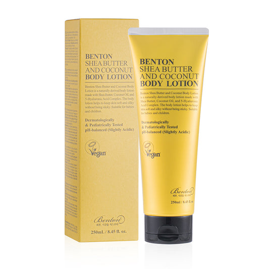 SHEA BUTTER AND COCONUT BODY LOTION 250ml