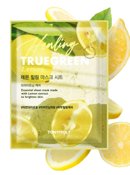 TRUEGREEN LEMON HEALING MASK SHEET 20g