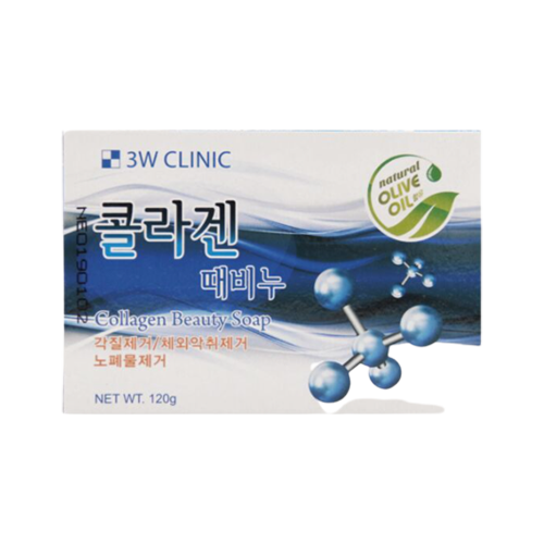 3W CLINIC COLLAGEN BEAUTY SOAP 120g