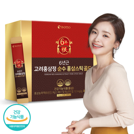 Korean Red Ginseng Extract Pure Stick Gold 10gx30p
