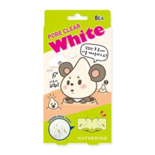 HATHERINE PORE CLEAR WHITE NOSE CLEASING STRIPS (8ea)