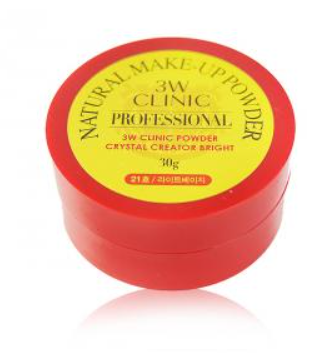 3W NATURAL MAKE-UP POWDER 30G #21, 30g