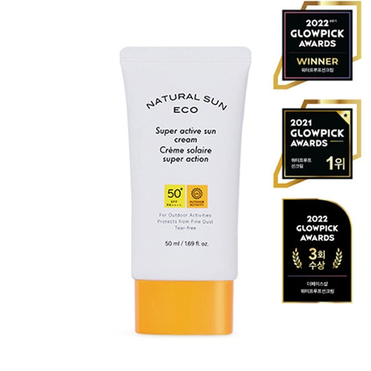 NaturalSunEco.SuperActiveSunCream 50ml