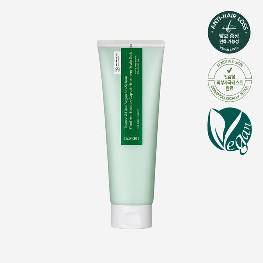 Dr.SEED Teatree and Line Vegan No-sebum Anti-hairloss Treatment Scalp Pack 250ml