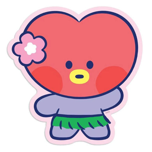 BT21 MOUSE PAD SUMMER SKY TATA
