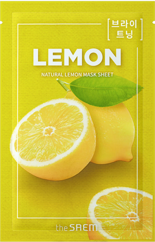 Natural Lemon Mask Sheet 21ml