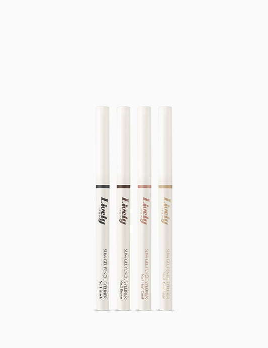 IPKN LIVELY SLIM GEL PENCIL EYELINER#2(BROWN)