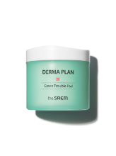Derma Plan Green Trouble Pad 130ml 70ea