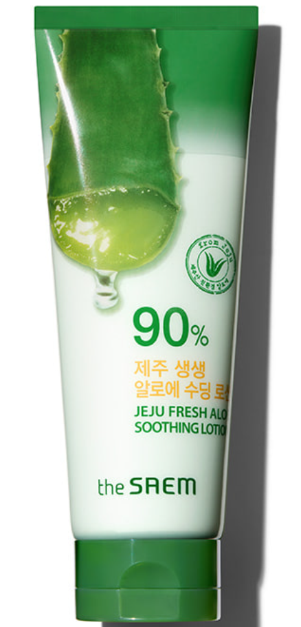 Jeju Fresh Aloe Soothing Lotion 90% 250ml