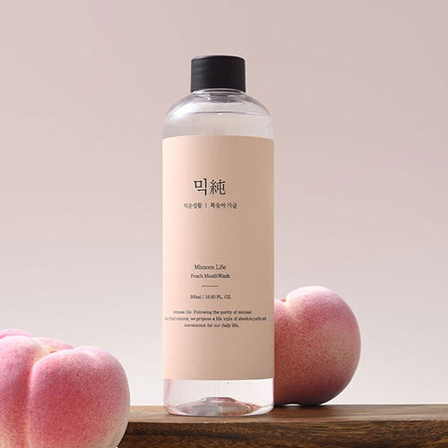 Mixsoon Life Mild MouthWash (Peach Scent) [500ml]