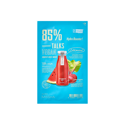 TALKS VEGAN SQUEEZE SHEET MASK [H 27G