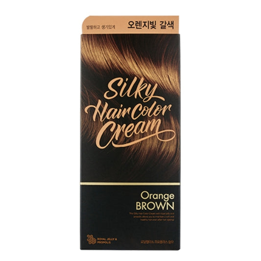 STYLIST Silky HC Cream Orange Brown 2018 60g+60g+10g
