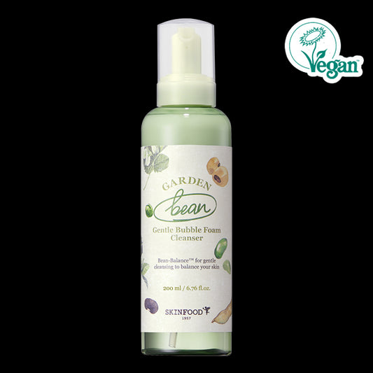 GARDEN BEAN GENTLE BUBBLE FOAM CLEANSER 200ml