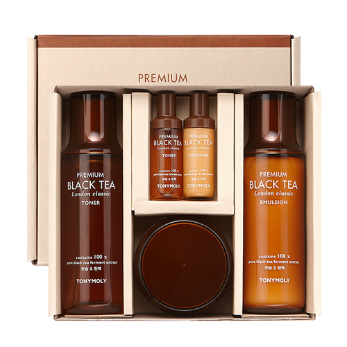 PREMIUM BLACK TEA LONDON CLASSIC SKINCAR 150ml+150ml+50ml