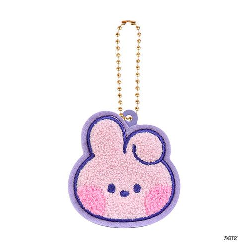 BT21 MININI BOUCLE KEYRING COOKY