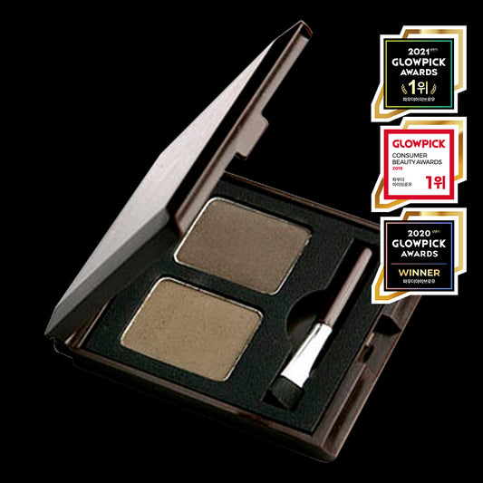CHOCO EYEBROW POWDER CAKE 01 2.6g(1.3g*2)