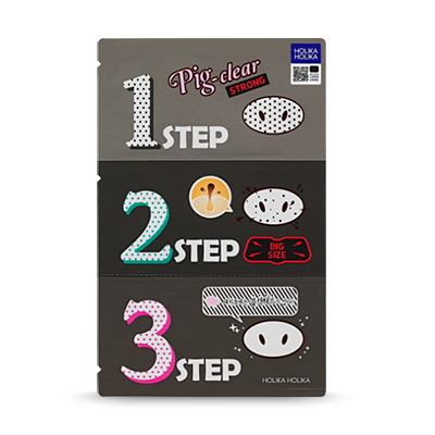Pig Clear Blackhead 3-step kit(strong)