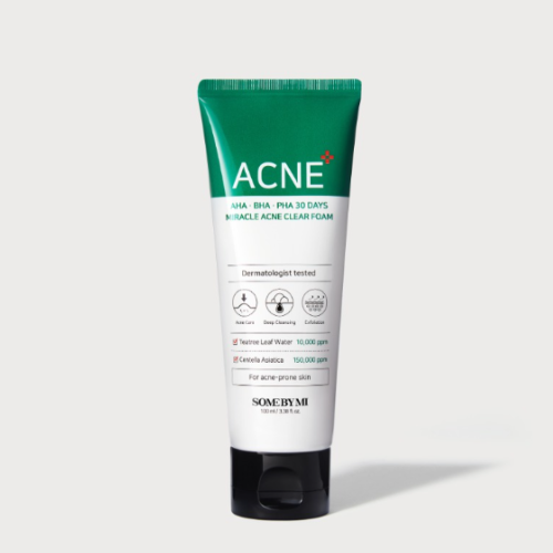 MIRACLE ACNE CLEAR FOAM  (Shrink wrap/Barcode)