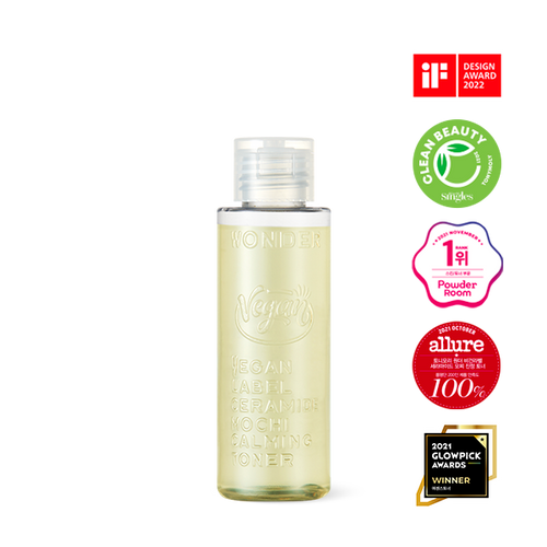 Wonder VeganLabel Ceramide Calming Toner 100ml