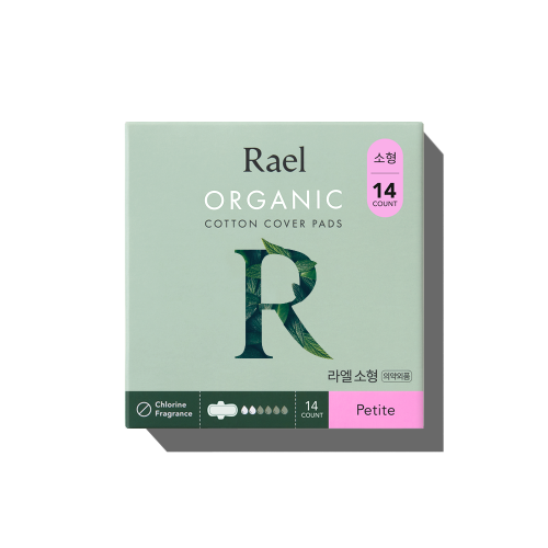 Rael Organic Cotton Cover Pads - Petite 14p