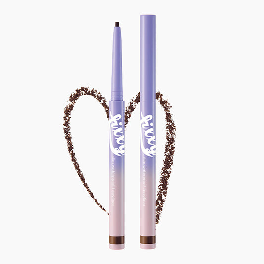 Peach C Slim Waterproof Fixxyliner 02 Deep Brown