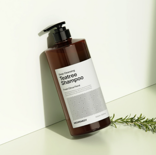 Tea tree deep cleansing scalp care shampoo
