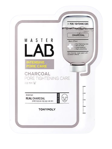 TONYMOLY MASTER LAB CHARCOAL MASK 19g
