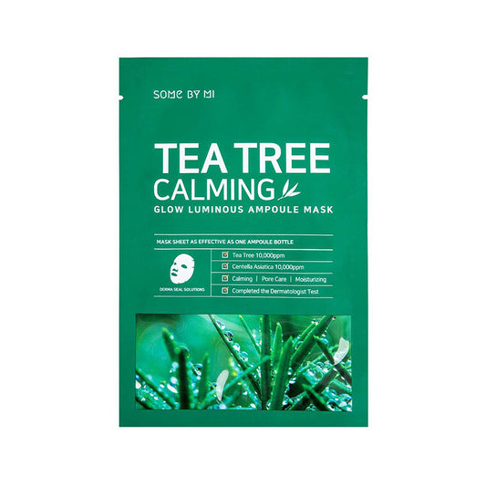 30 DAYS TEA TREE CALMING GLOW LUMINOUS AMPOULE MASK 25g*10ea
