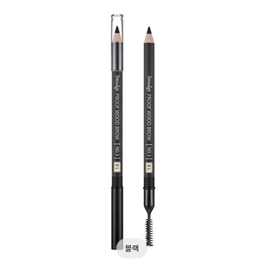 SMUDGE PROOF WOOD BROW (BLACK) 3.5G