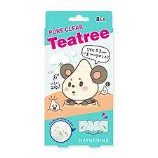 HATHERINE TEA TREE NOSE CLEASING STRIPS (8ea)