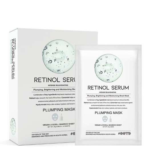 Retinol Serum Plumping Mask 10 sheets/ea