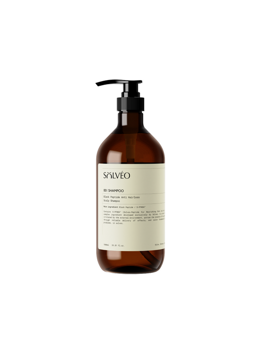 Black peptide anti-hairloss scalp shampoo